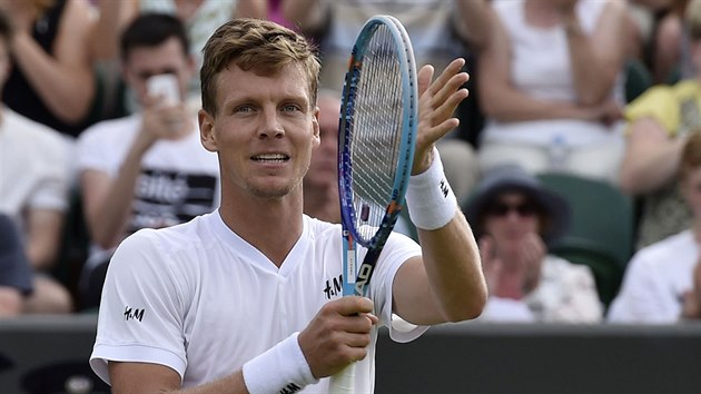 eský tenista Tomá Berdych hladce proel do 3. kola Wimbledonu.