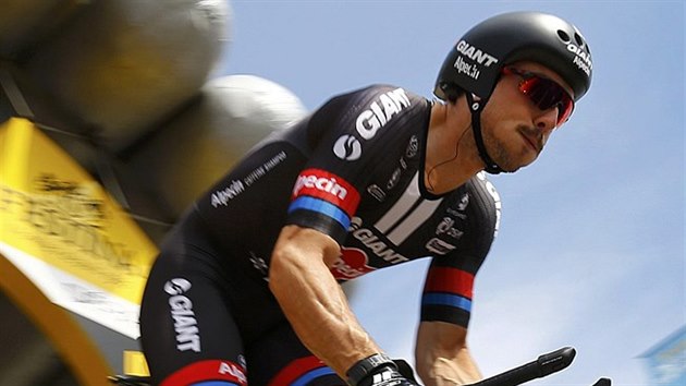 John Degenkolb startuje do vodn asovky jednotlivc na Tour de France.