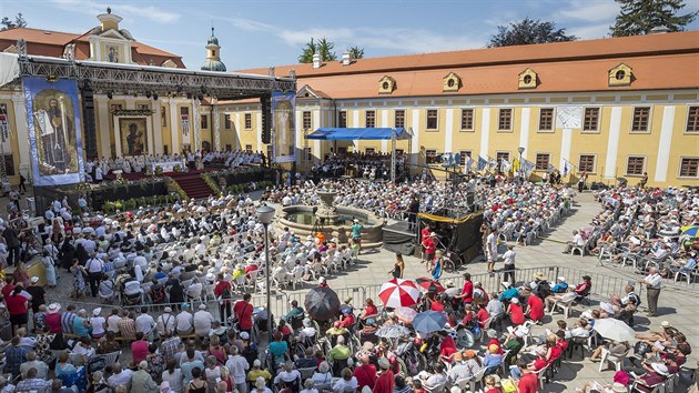 Dny lidi dobr vle a oslavy vro pchodu vrozvst Cyrila a Metodje na Velehrad (5. ervence 2015).