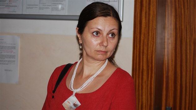 Znalkyn v oboru soudnho lkastv Margita Smatanov ped zahjenm ternho soudnho len (7. ervence 2015).