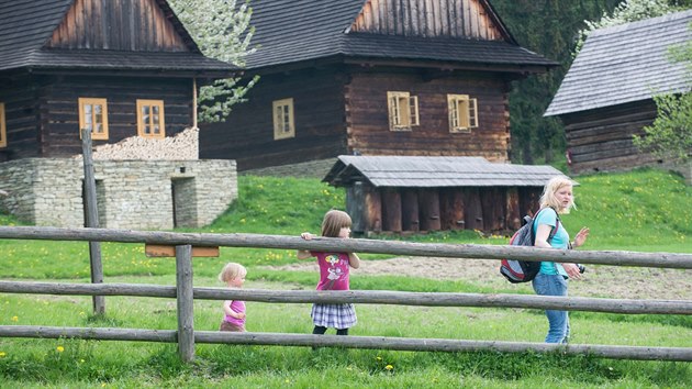 Valašské muzeum v přírodě Rožnov pod Radhoštěm.