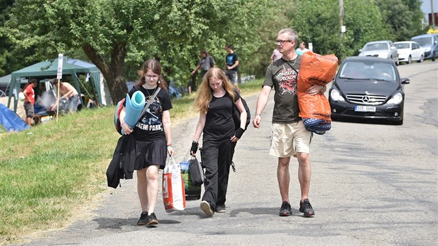 Fanouci na festivalu Masters of Rock ve Vizovicch