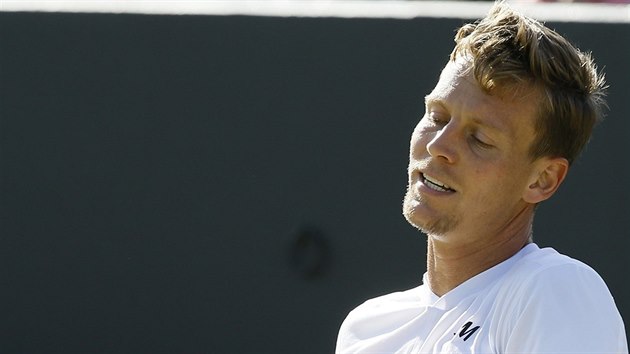 Tom Berdych zklaman z vvoje osmifinle Wimbledonu