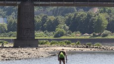 Stekovské nábeí v Ústí nad Labem 2. ervence 2015