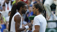 panlského tenistu Rafaela Nadala vyadil ve 2. kole Wimbledonu nmecký...