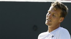 Tomáš Berdych zklamaný z vývoje osmifinále Wimbledonu