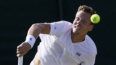 Tomá Berdych ve Wimbledonu