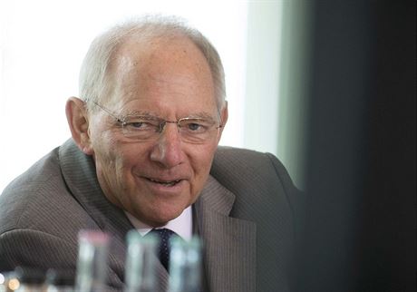 Nmecký ministr financí Wolfgang Schäuble.