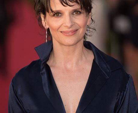 Francouzsk hereka Juliette Binoche na ceremonilu festivalu v Cabourg