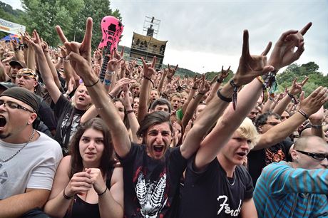 Fanouci na festivalu Masters of Rock 2015