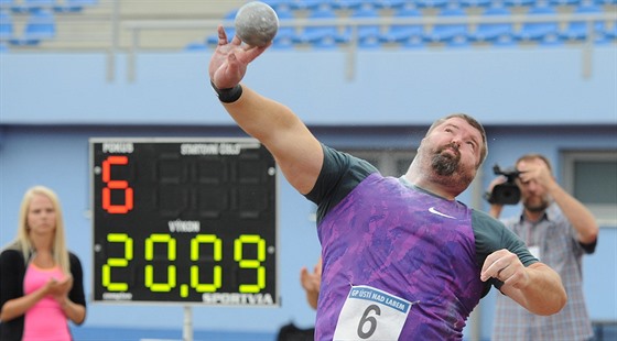 Christian Cantwell na Grand Prix Ústí nad Labem.