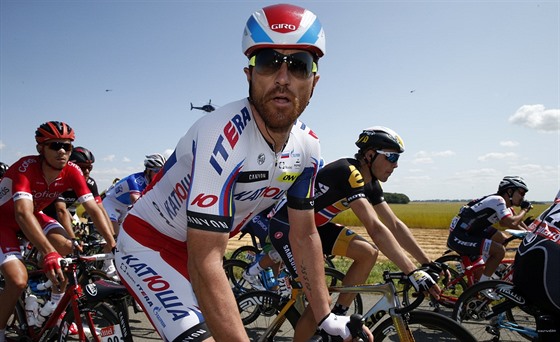 Luca Paolini bhem esté etapy Tour de France