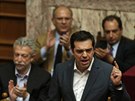 Balíček nechceme, ale hlasujme pro něj, vyzýval poslance řecký premiér Tsipras.