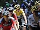Britský cyklista Chris Froome v 11. etap Tour de France