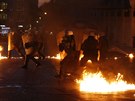 Stety mezi demonstranty a policií v Aténách