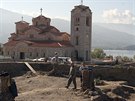 Ohrid. Kostel sv.Panteleimona