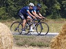 JAKO ZA STARÝCH AS. Lance Armstrong projídí trasu Tour de France v rámci...