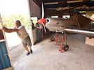 ást letounu, v nm zahynul Tomá Baa, je údajn v domácím muzeu ve Zlín -...