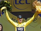 Chris Froome se na Tour de France vrátil do lutého dresu