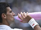 Novak Djokovi se oberstvuje ve finále Wimbledonu.