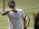 Roger Federer ve finále Wimbledonu