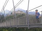 Highline 179, tak se jmenuje nejdelí pí lanový most na svt.