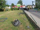 idi Nissanu poniil pi nehod ve Rtyni v Podkrkonoí plot, pak narazil do...
