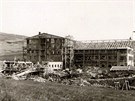 Opravy Luní boudy zaaly tém okamit poté, co shoela v íjnu 1938.