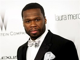 Rapper Curtis James Jackson známý jako 50 Cent (Beverly Hills, 11. ledna 2015)