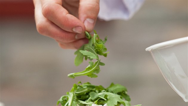 P��prava exotick�ho burgeru