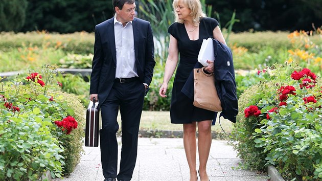 David Rath s obh�jkyn� Marcelou Ond�ejovou (13. �ervence 2015)