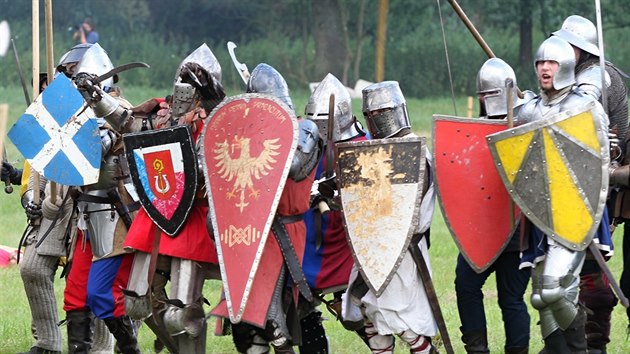 Středověká bitva v Ledči nad Sázavou (18. července 2015).