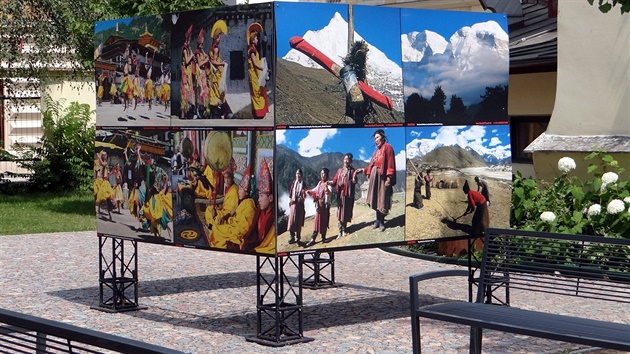 Výstava Bhútán  zem blízko nebe v Náprstkov muzeu.