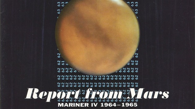 Publikace vydan v Jet Propulsion Laboratory k spnmu vyvrcholen letu sondy Mariner IV v roce 1965.