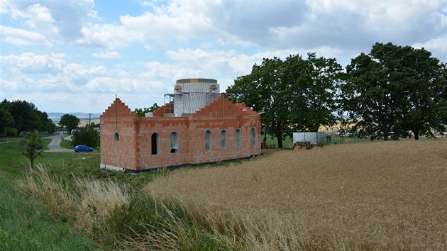 Stavba pravoslavnho kostela v Uherskm Brod