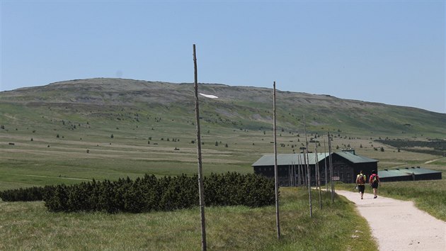 Lun bouda v Krkonoch