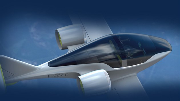Dvoumístný elektrický letoun Airbus E-Fan 2.0