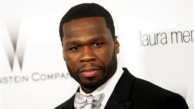 Rapper Curtis James Jackson znm jako 50 Cent (Beverly Hills, 11. ledna 2015)