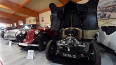 Zprava: Tatra 12 Cabrio z roku 1930, Tatra 75 Cabrio z roku 1936 a Tatraplan 600