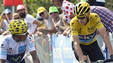 JET BUDE ÚTOIT? Britský cyklista Chris Froome odráel ve 14. etap Tour de...