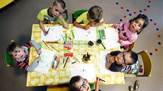 D�ti z mate�ské �koly firmy Contipro (na snímku) by mohly v p�í�tích letech...