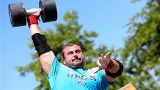 První roník soute Strongman Brno (11. ervence 2015)