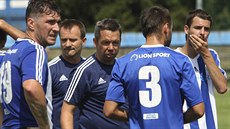 Pavel Horváth radí fotbalistm Domalic