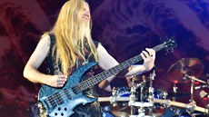 Marco Hietala z kapely Nightwish (Masters of Rock 2015)