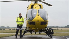 Princ William zaal pracovat jako pilot letecké záchranné sluby (Cambridge,...
