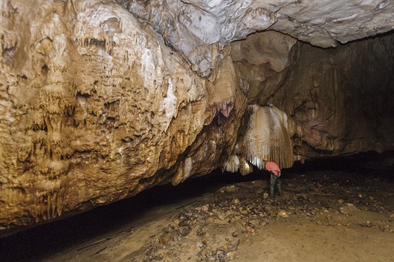 Pvodním úkolem Krasíka bylo pitáhnout eské turisty do Moravského krasu.