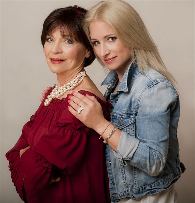 Marta Skarlandtová s dcerou Lindou