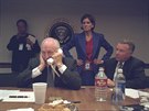 U.S. Vice President Dick Cheney is pictured with Chief of Staff I. Lewis...