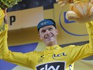 Lídr Tour de France Chris Froome po estnácté etap.