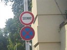 Nová znaka zakazuje vjezd vozítkm segway na Vyehrad